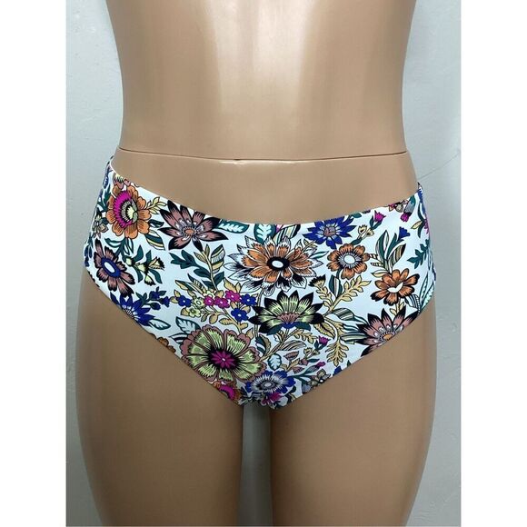 New O’Neill floral hi waisted bikini set. XS-top/S-bottom. Retails $119 - Picture 9 of 15
